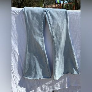 American Eagle pride festival flair bell bottoms